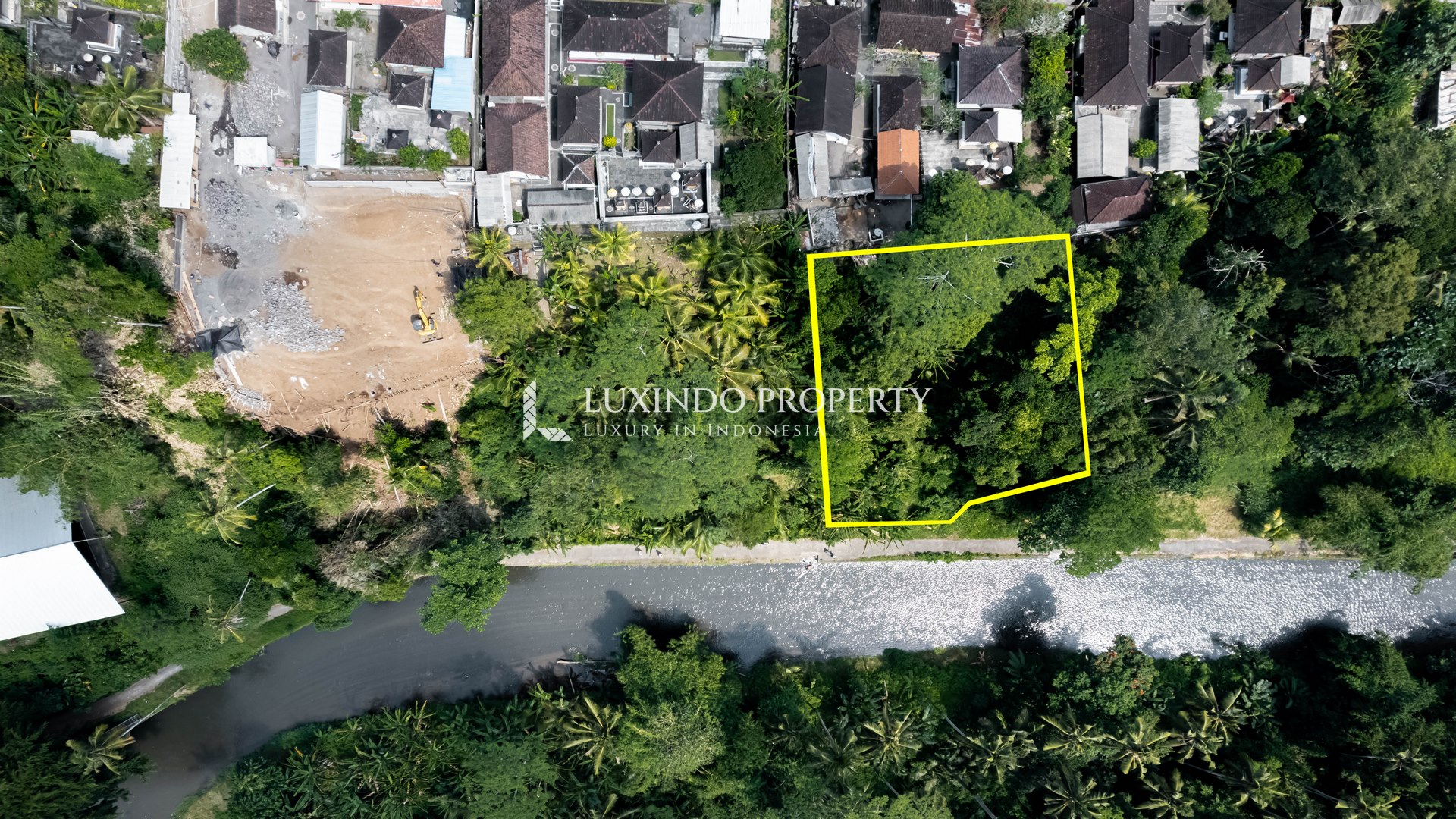 UBUD - 1,074 M2 LEASEHOLD LAND IN PEJENG WITH RIVER VIEW (LHL299)